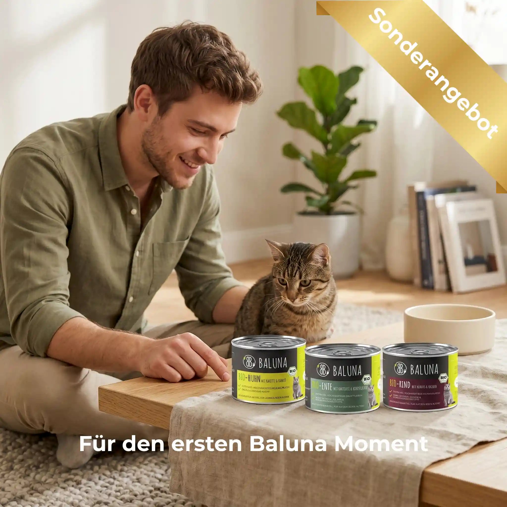 Bio-Katzenfutter Probierpaket