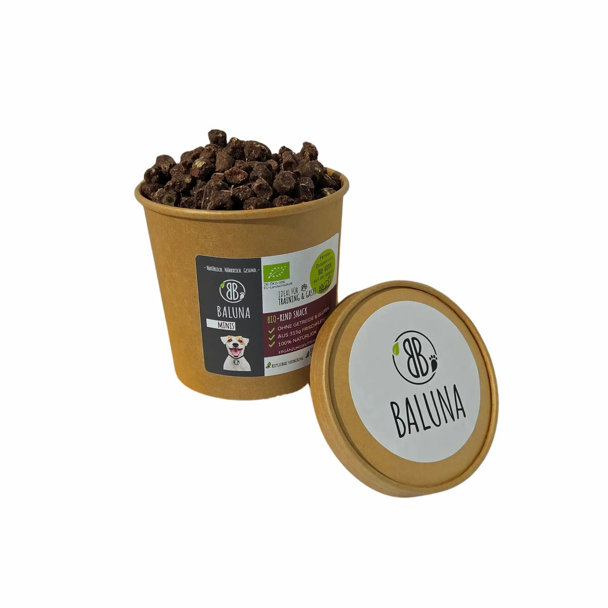 Bio-Rind Snack für Hunde