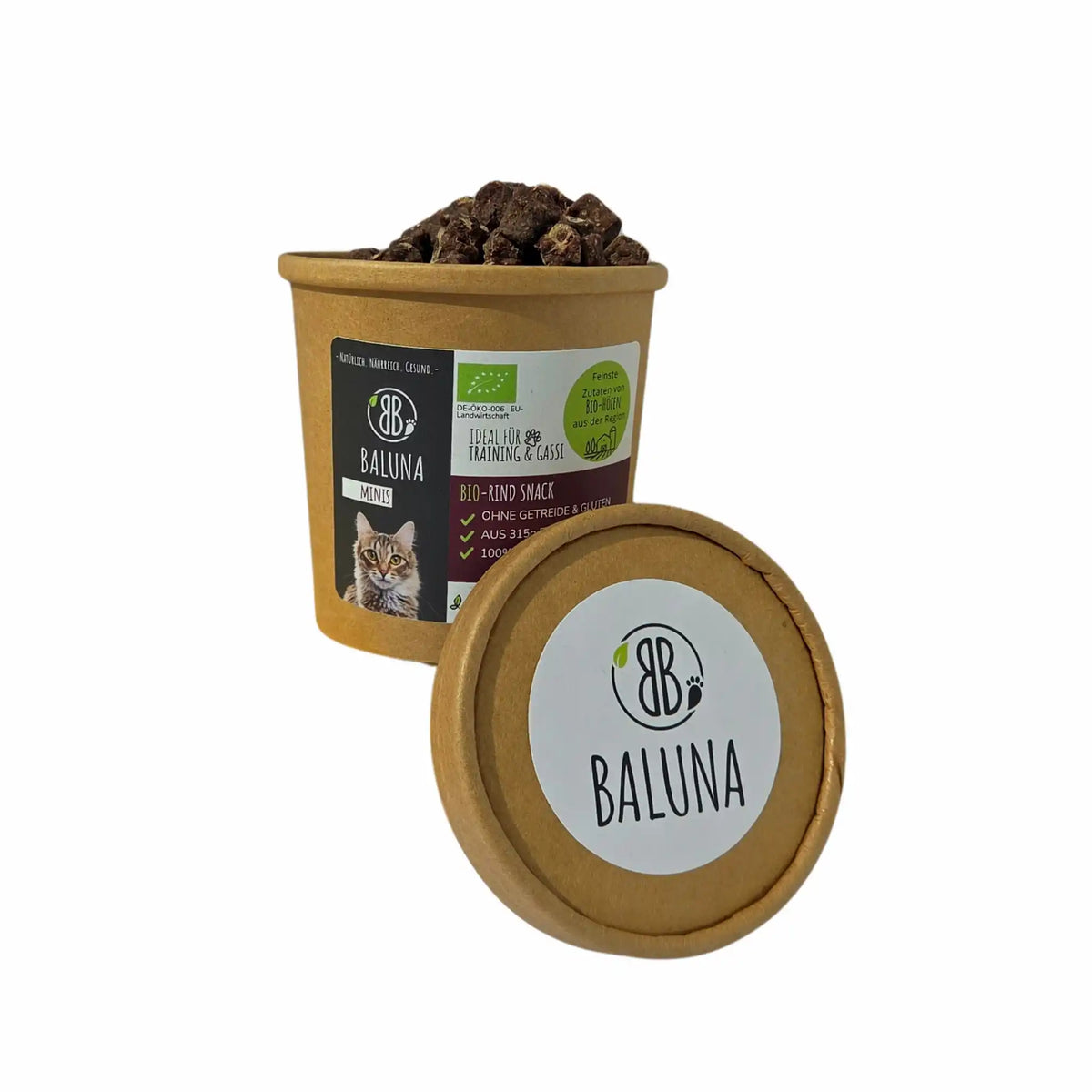 Bio-Rind Snack für Katzen