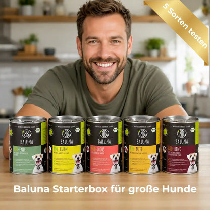 Bio-Hundefutter Probierpaket 800g