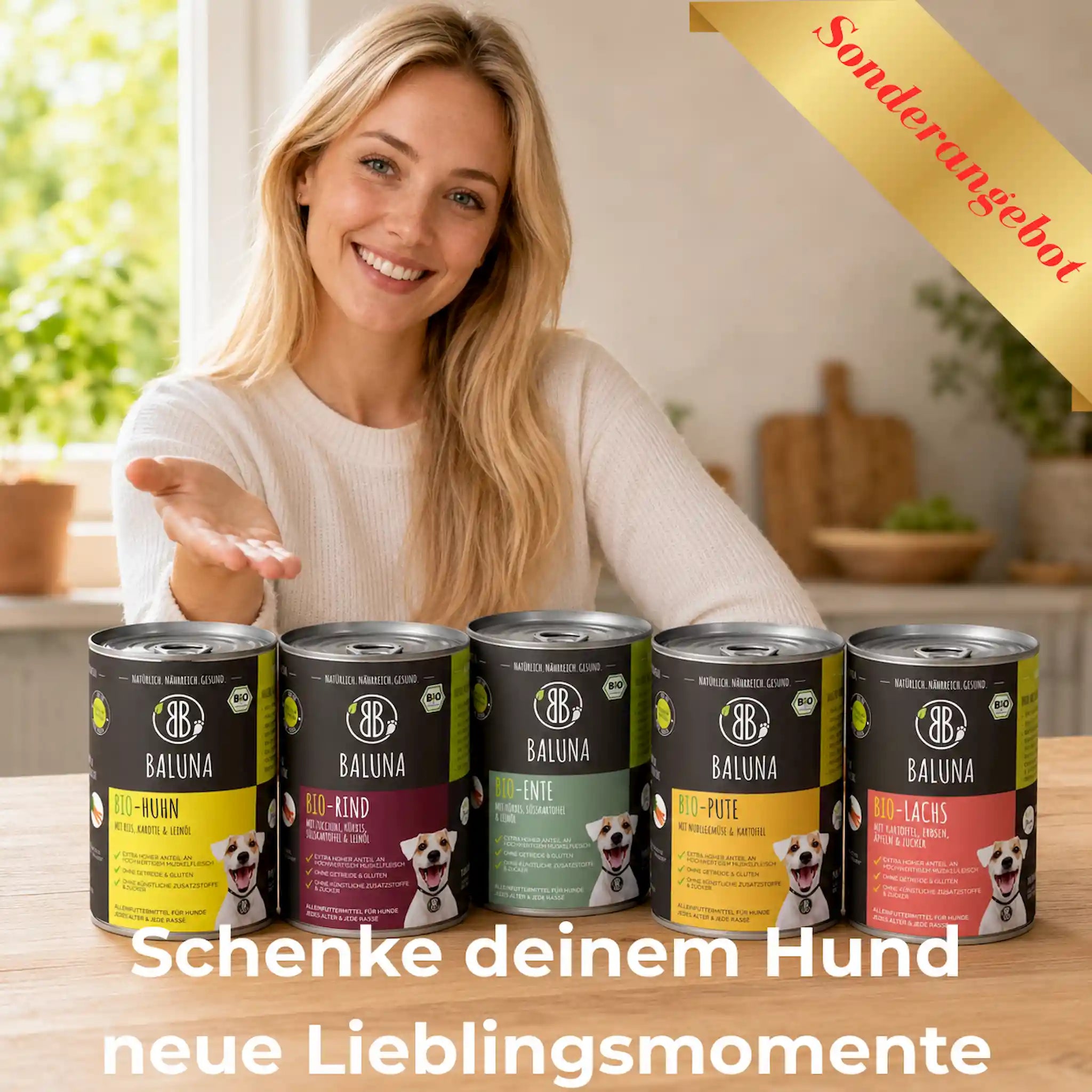 Bio-Hundefutter Probierpaket