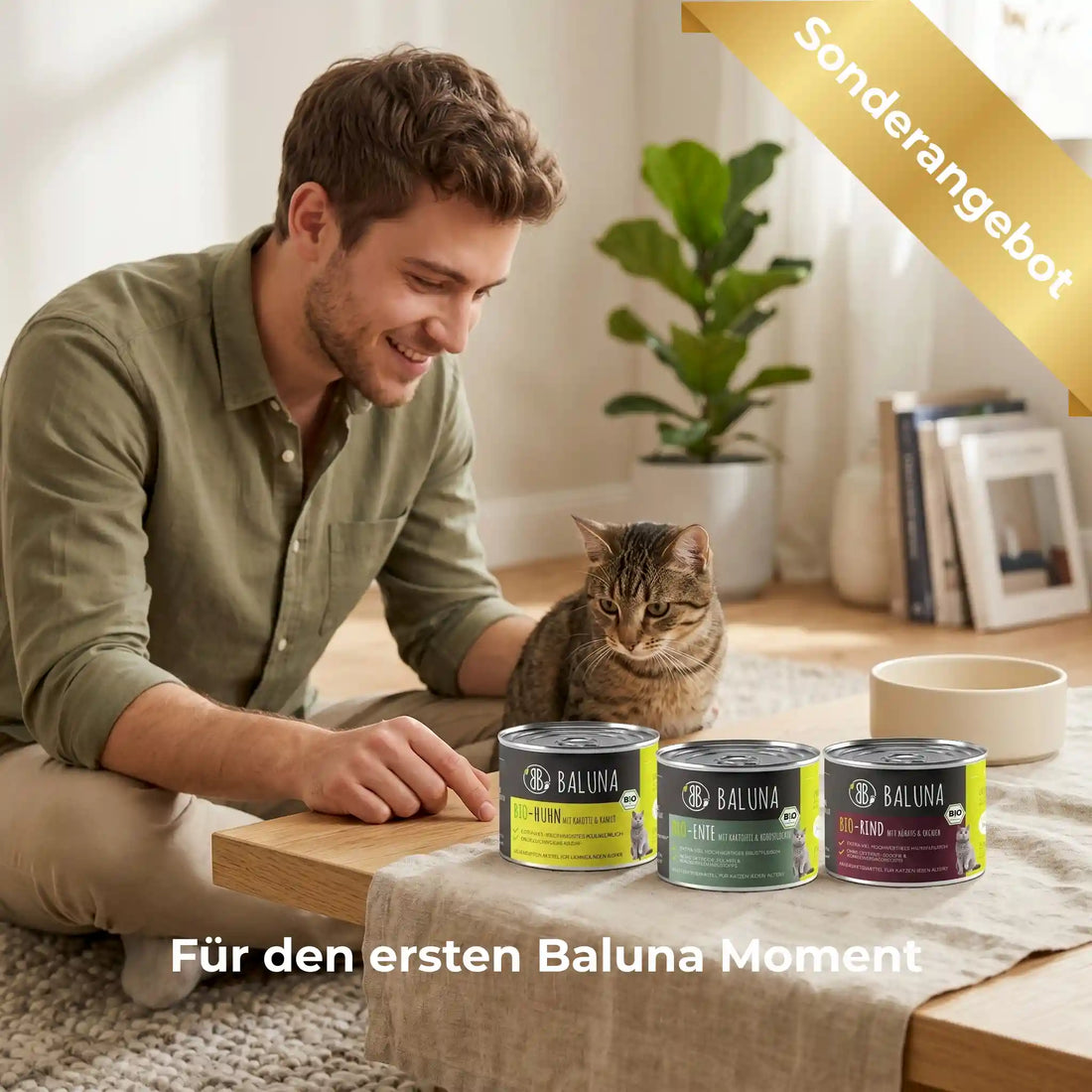 Bio-Katzenfutter Probierpaket