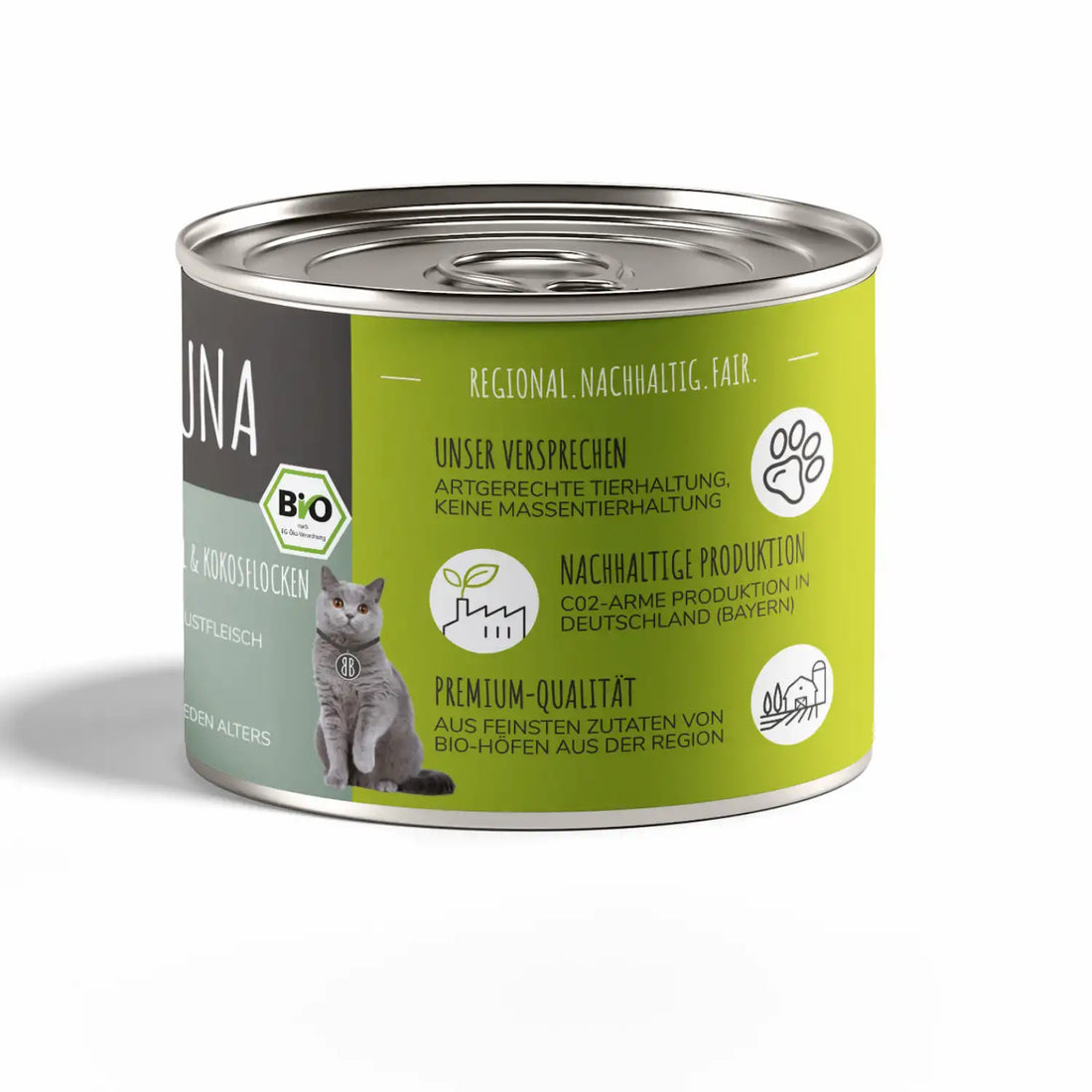 baluna-bio-ente-nassfutter-fuer-katzen-seitenansicht-mit-versprechen-nachhaltiger-produktion-und-premium-qualitaet-aus-bio-hoefen